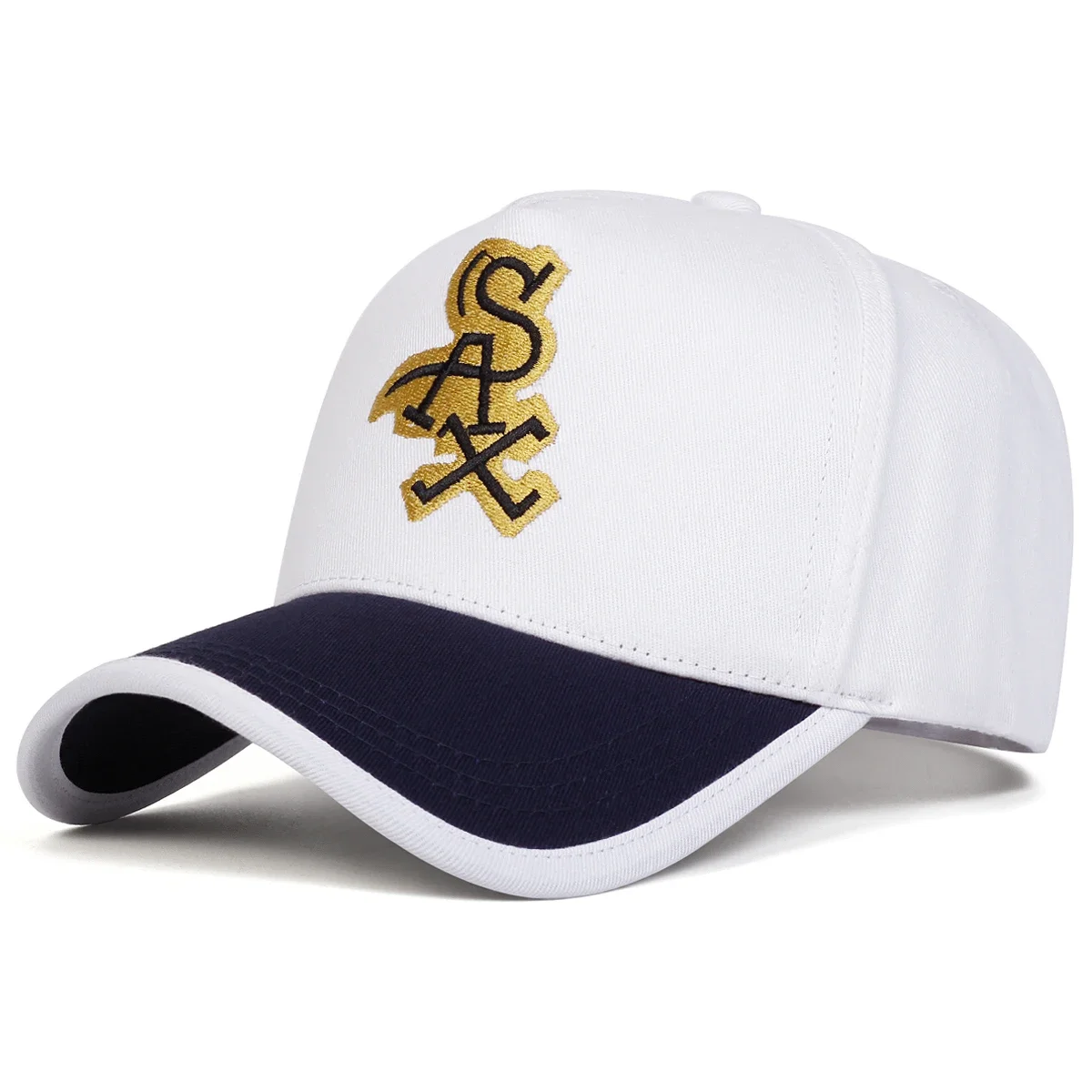 Unisex SAX Letter Embroidery Baseball Caps Adjustable Casual