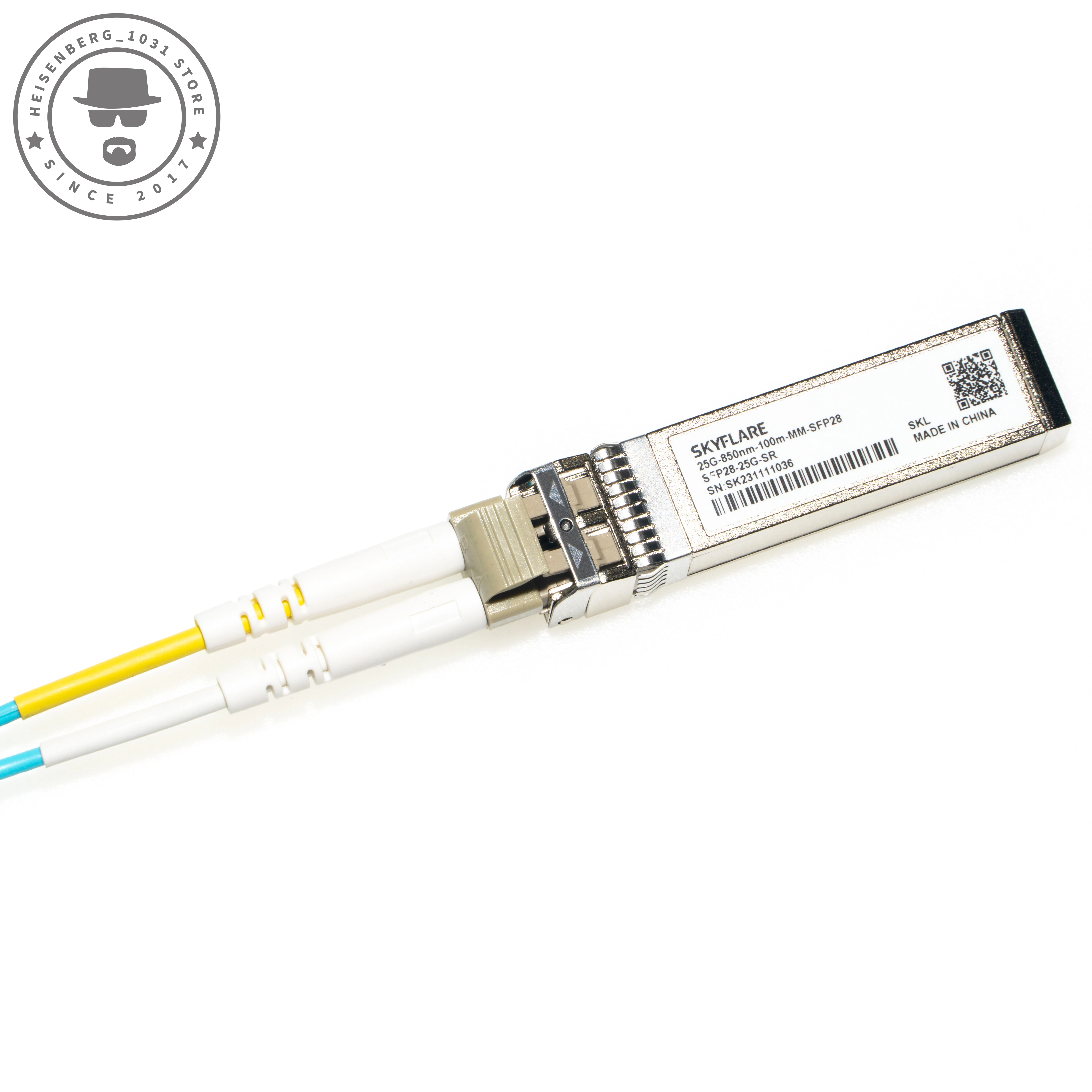 Mellanox MCX4121A-ACAT CX4 10/25Gb 2-Ports RDMA NIC PCIe3.0 SFP28 with Compatible 25G Transceiver MMA2P00-AS AOC 1-30M