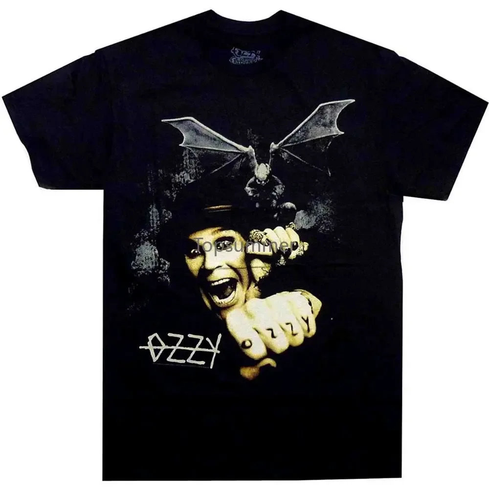 T Shirt Novelty Ozzy Osbourne Gargoyle Bat Fright Shirt S M L Xl T-Shirt Metal Tshirt T-Shirt Fashion Tees