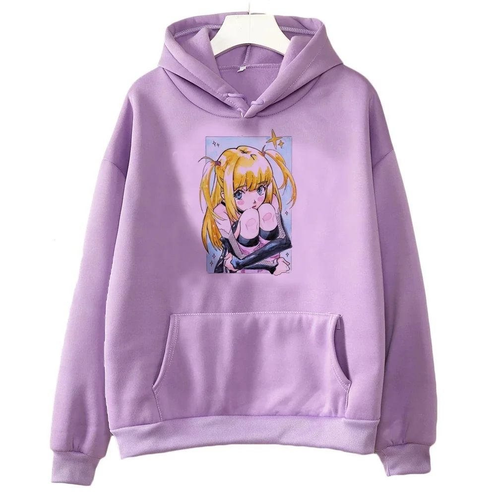 Death Note women hoodies cartoon hoodie womens fashion fashion tops japanese anime Sport Coat
