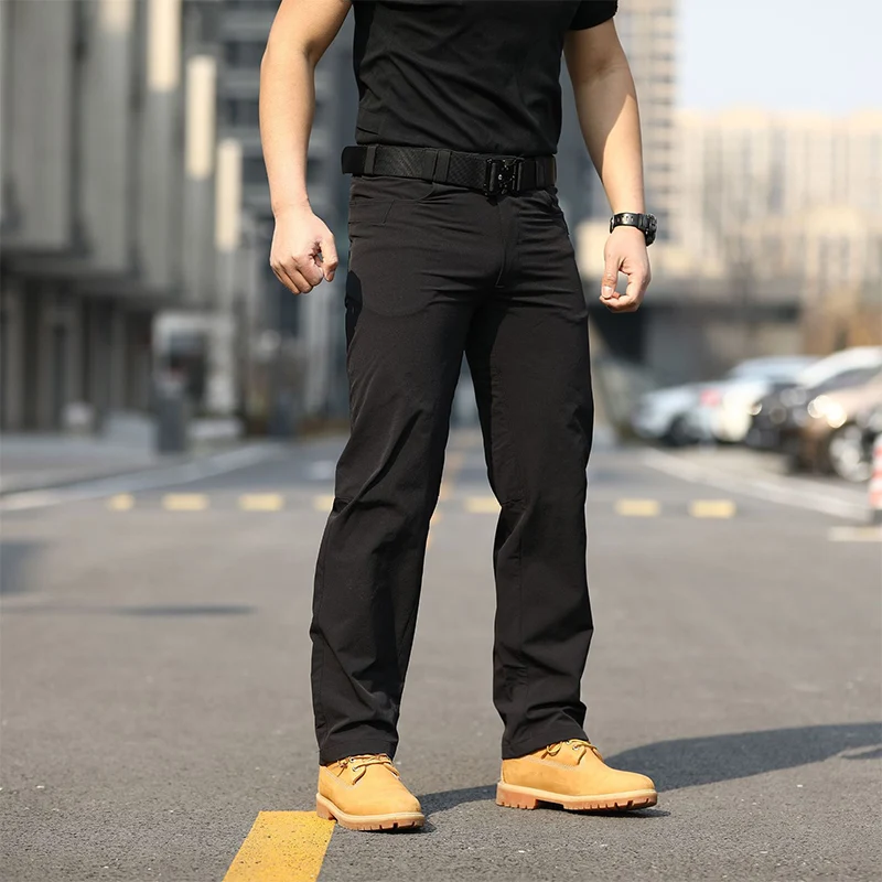 Men Fashion Streetwear Casual Jogger Track Pants Tactical Training Trousers Men Cargo Pants Aesthetic Black Combat Pants Summer