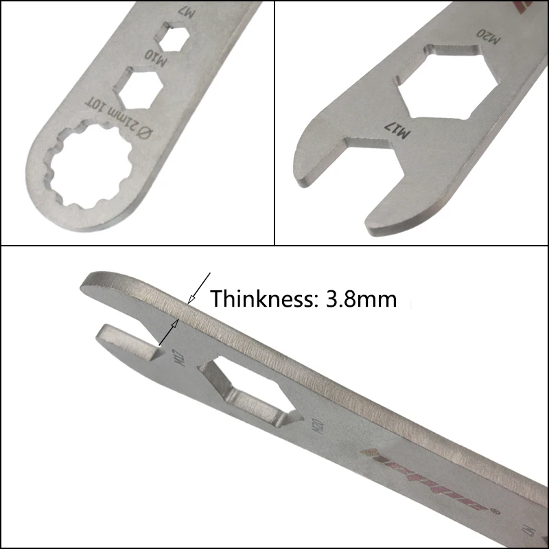 HEPPE-Pédales autobloquantes pour vélo, autobloquantes pour VTT, outil d'installation et de retrait, outil de réparation multifonction pour vélo