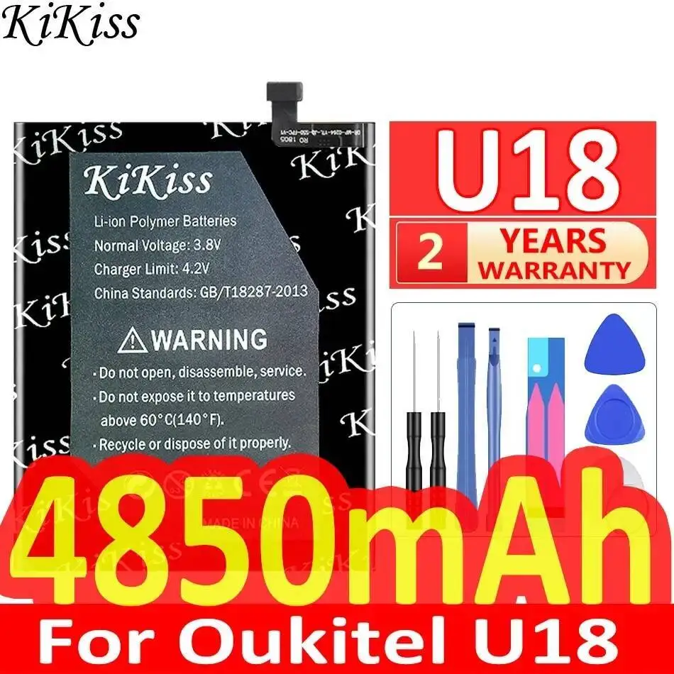 

4850Mah Mobile Phone Battery For Oukitel U18 Reliable Replacement