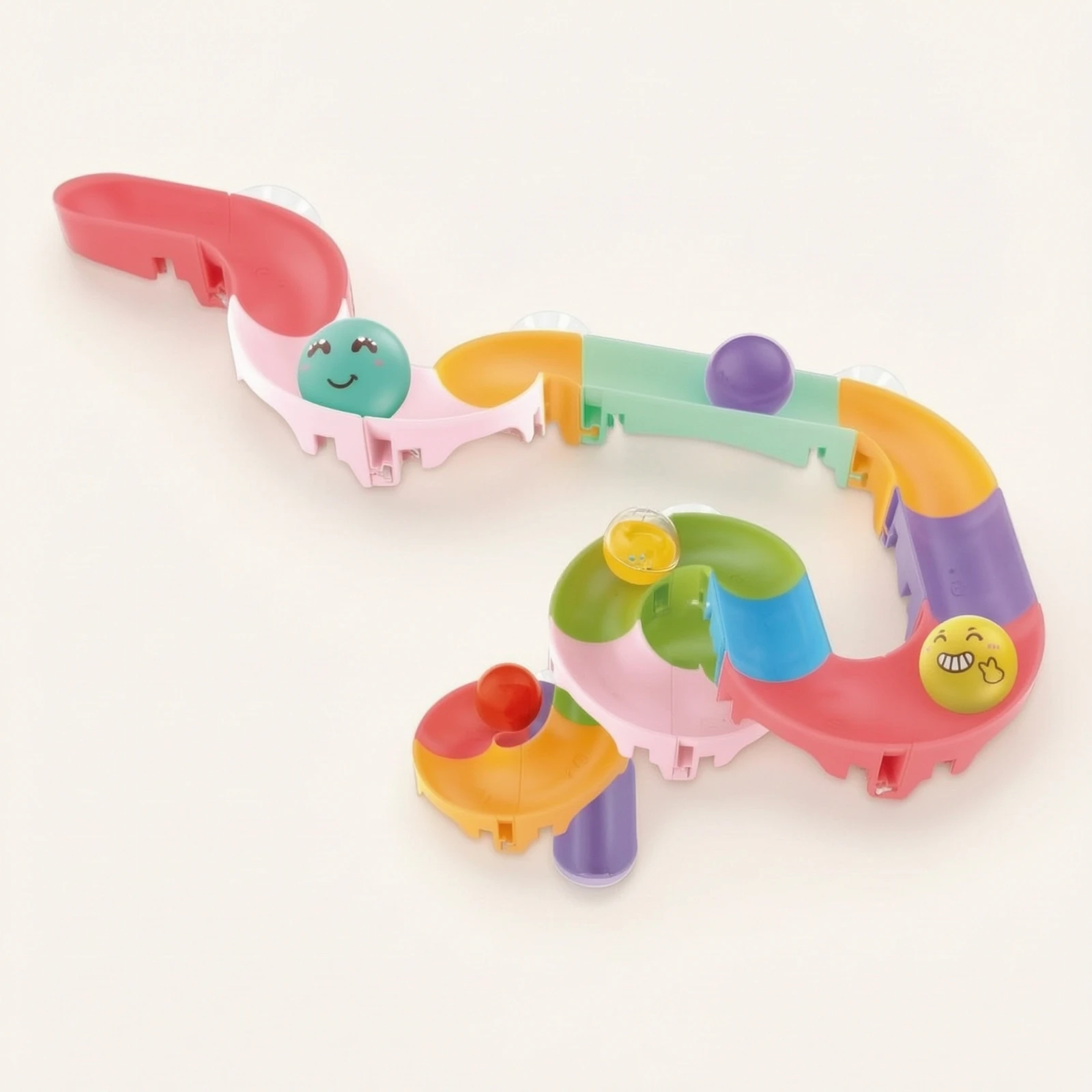 Bath Track with Rolling Balls - огляд і ціна Marble Run Set