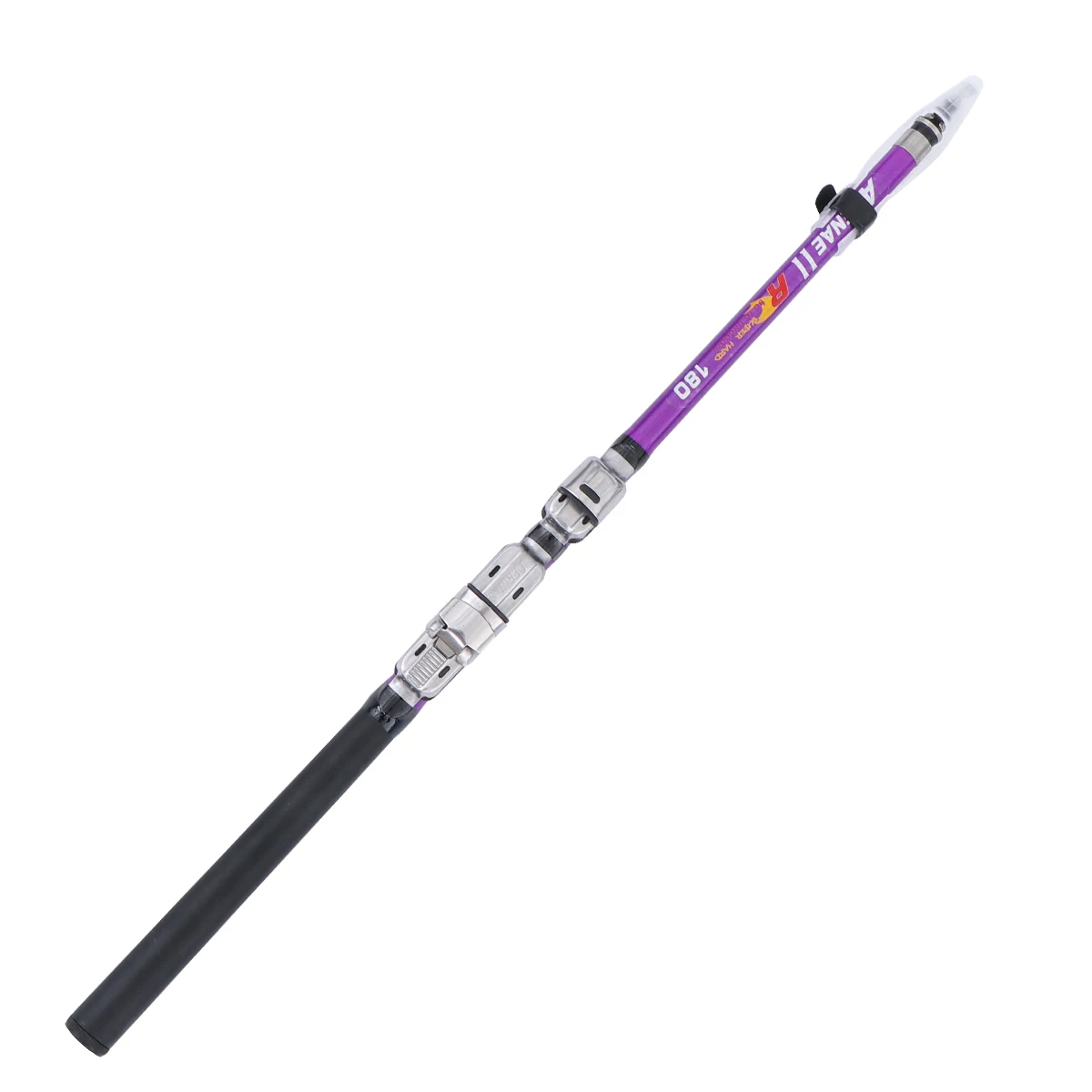 

Fishing Pole Telescopic Rock Rod Telescoping Folding Lightweight Travel Purple Lure Portable Retractable