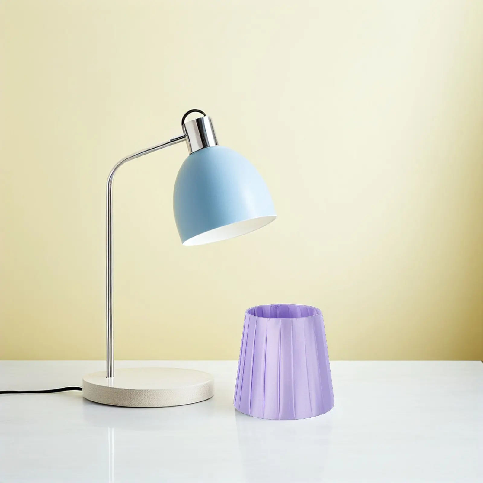 

Сменный тканевый абажур-клипса для настольных и напольных ламп, железо и ткань, современный дизайн, для спальни и кабинета