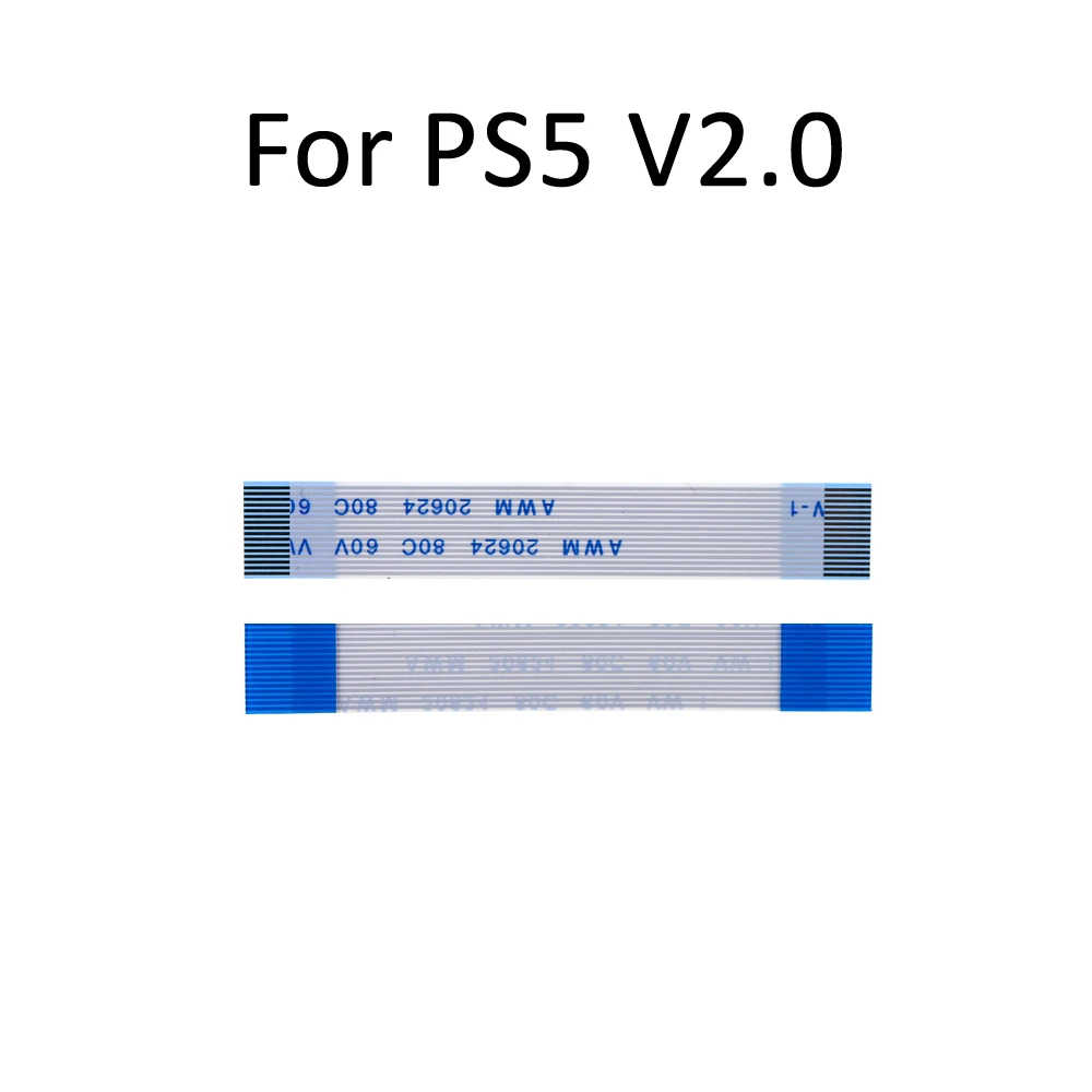 مقبض كابل L R يسار يمين L1 L2 R1 R2 موتور ربط الشريط فليكس كابل زر المجلس لسوني بلاي ستيشن 5 PS5 Dualsens V2