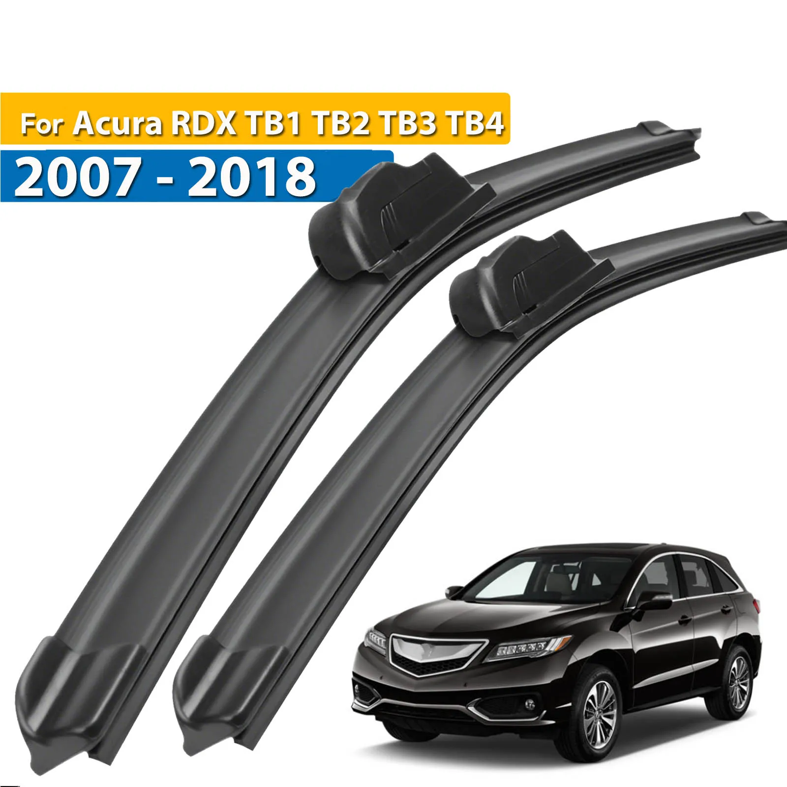 Erick's Wiper Lhd Front Wiper Blades For Acura Rdx TB1 TB2 TB3 TB4 2007 - 2018 Windshield Windscreen Window Rain Brushes 26"+16"-image