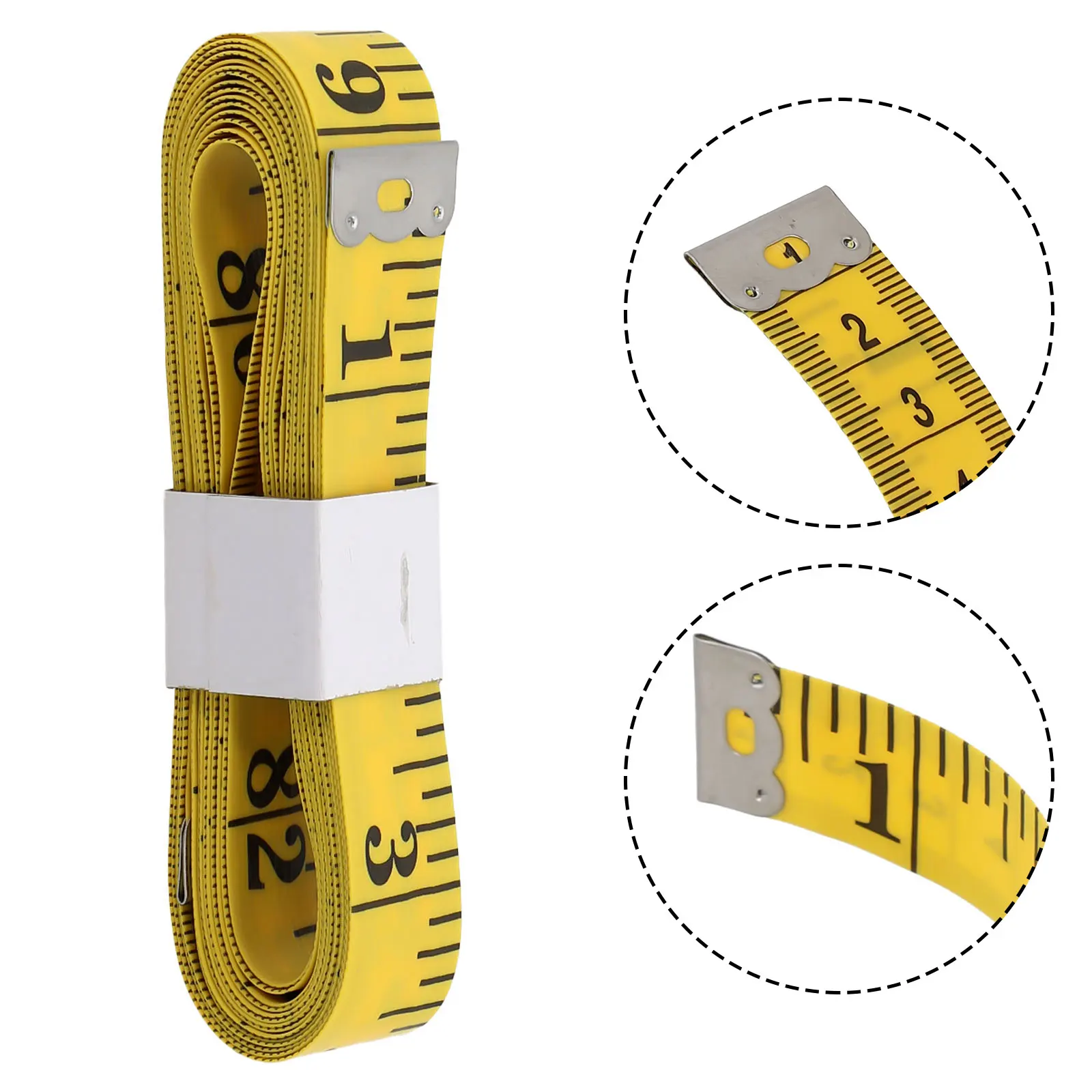 Flexible Tape Body Measuring Ruler Portable Measuring Tape Measuring Flat Or Rounded Surfaces Perfect Sewing Tools