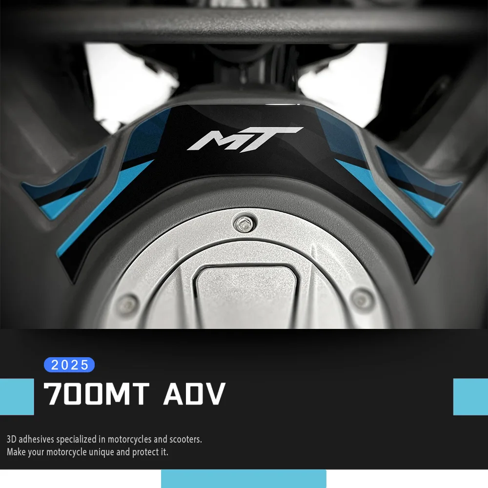 

Для CFMoto 700MT ADV 700mt adv 2025 мотоциклетная 3D наклейка комплект защиты зоны центрального зажигания декоративные аксессуары
