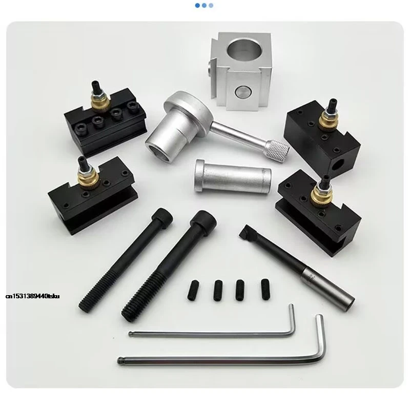 

Рекламный токарный станок, кронштейн для резки, мини-быстросменный инструмент, набор винтов, сверлильный стержень, токарный кронштейн, гаечный ключ 2025