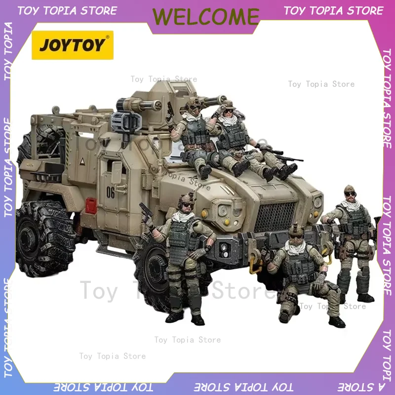 JOYTOY 1/18 Hardcore Coldplay Figurine 41cm Cyclone Assault Armored Car Action Figure Model Collection Decor Statue Toys Gift