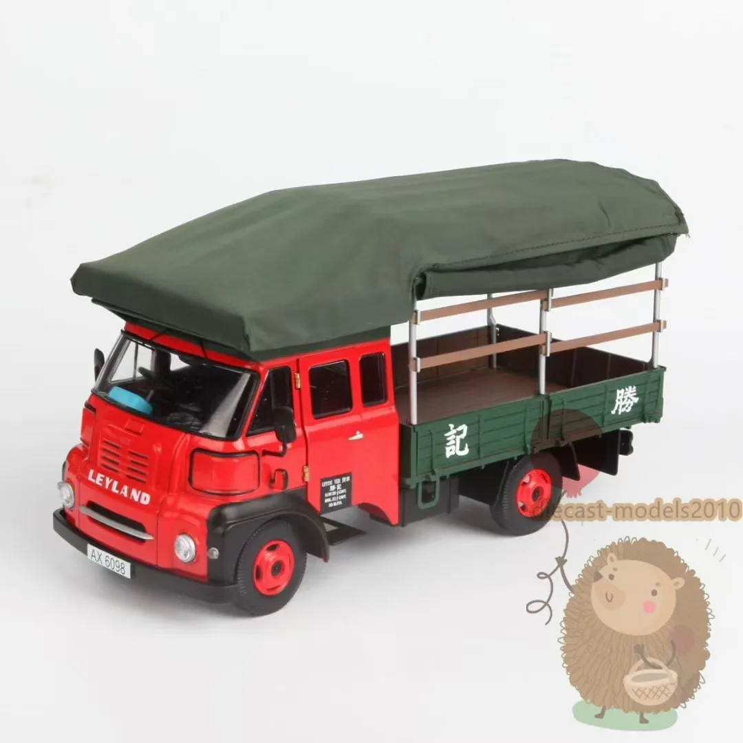 

1:24 Hong Kong Tengji small truck Alloy Diecast Metal Model Car Ornaments Gifts
