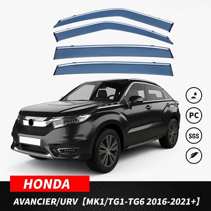 

Fit For Honda AVANCIER URV 2016-2021 Window visor Window visor Air Deflectors Guard Rain Smoke Wind Vent Awnings Shelters