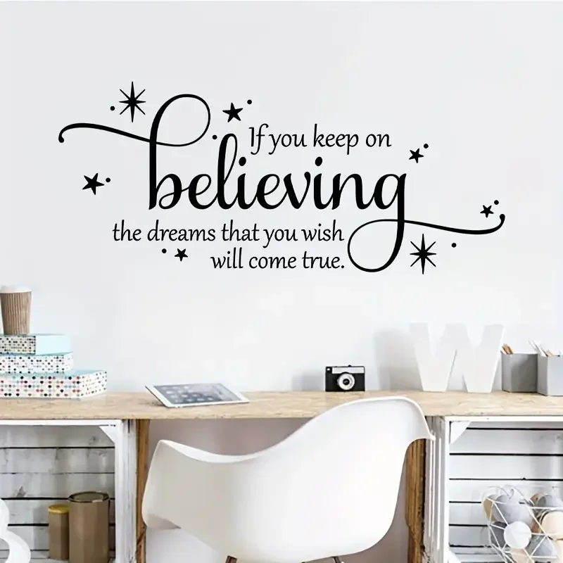 1pc Inspirational Quote 