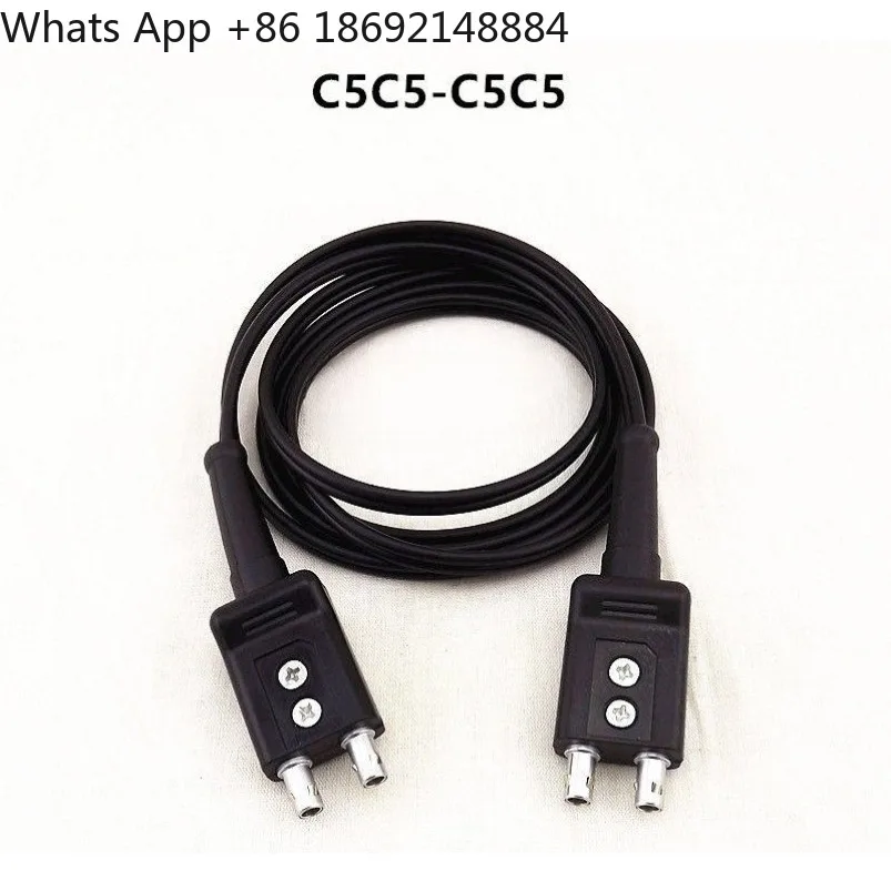 

C5C5-C5C5 Duplex Splint Acoustic Flaw Detector Probe Cable FFA.00 Duplex/Thickness Gauge Data Cable