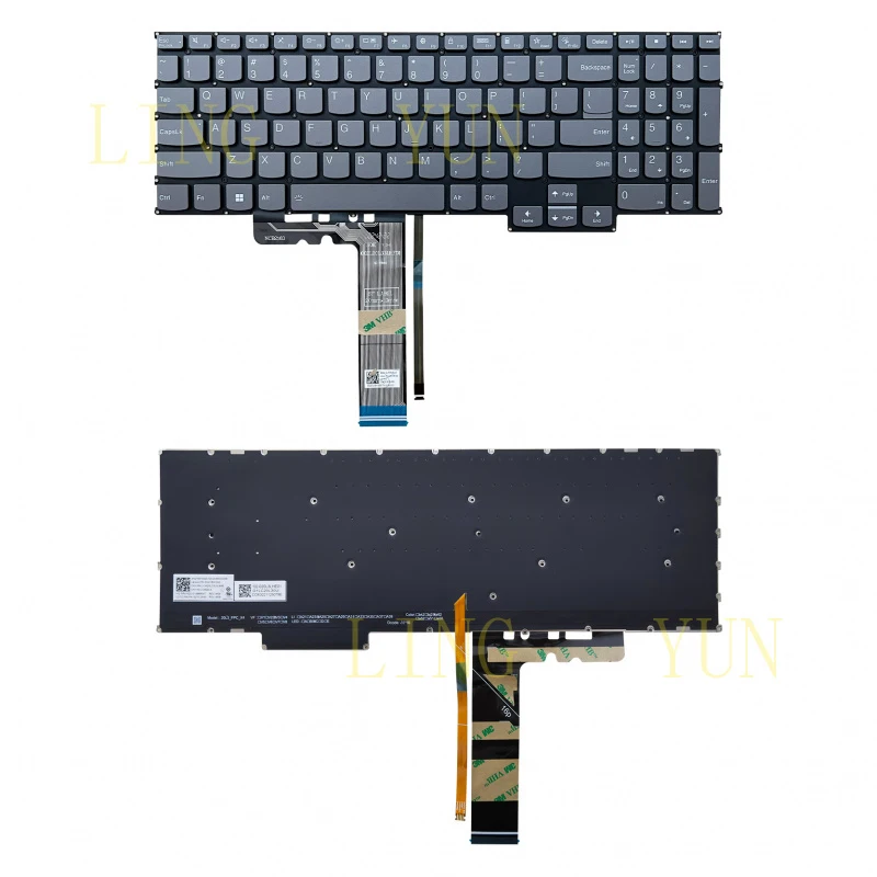 Z   for Lenovo Xiaoxin Pro 16 ARH8 IRH8 ARP8 2023 IdeaPad Pro 5 16APH8 laptop keyboard with C shell