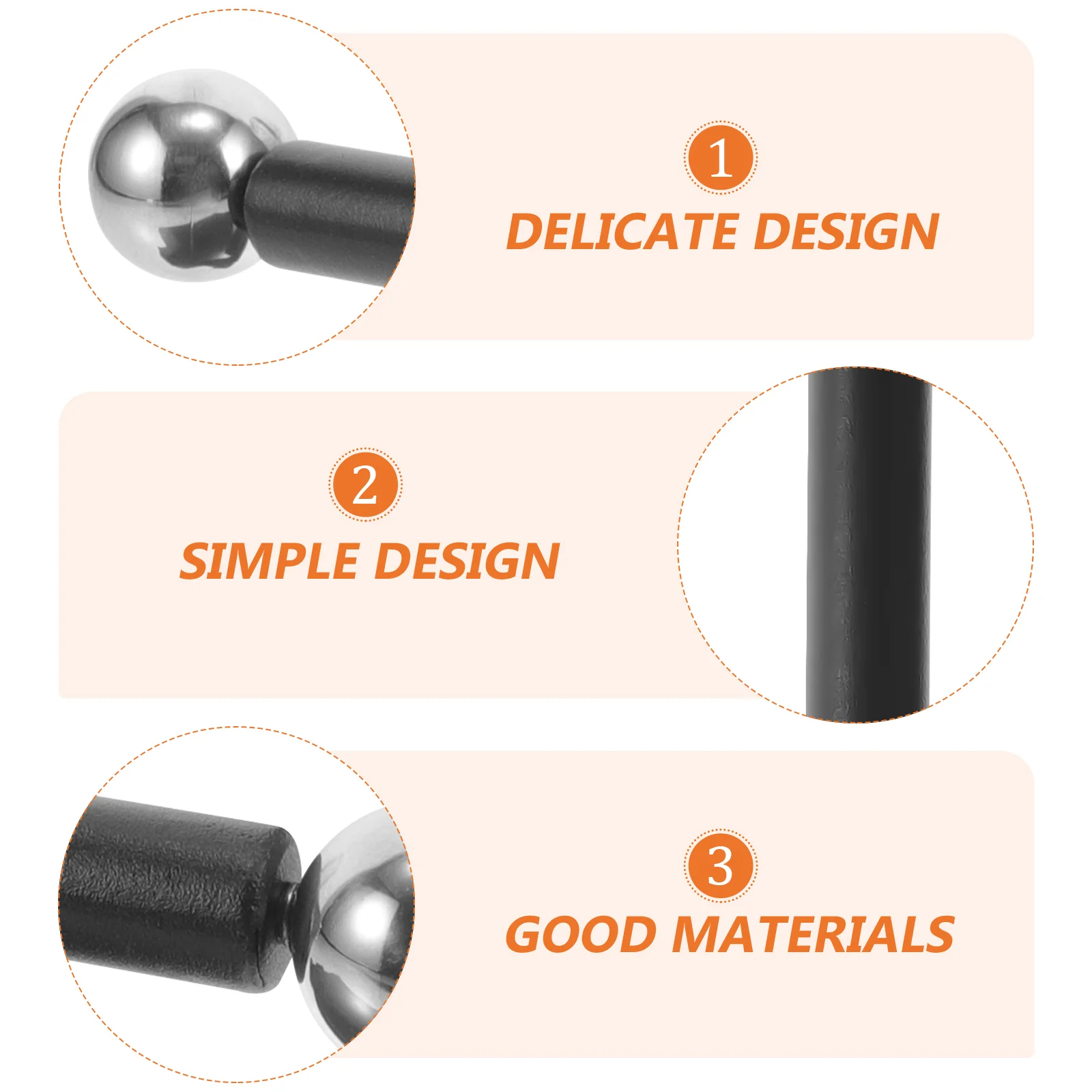 Headlamp Garden Light Crossbar Solar Power Lights for Outdoors Post Arm Rest Rods Flagpole Poles