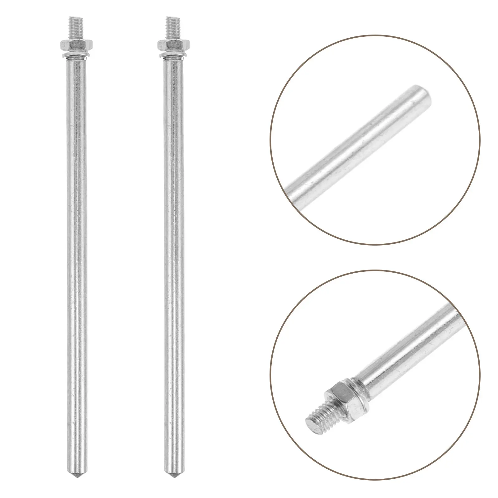 

30 шт. металлических промышленных штифтов для катушек швейных машин, сменные вкручиваемые держатели для шпулек, аксессуары для швейных машин