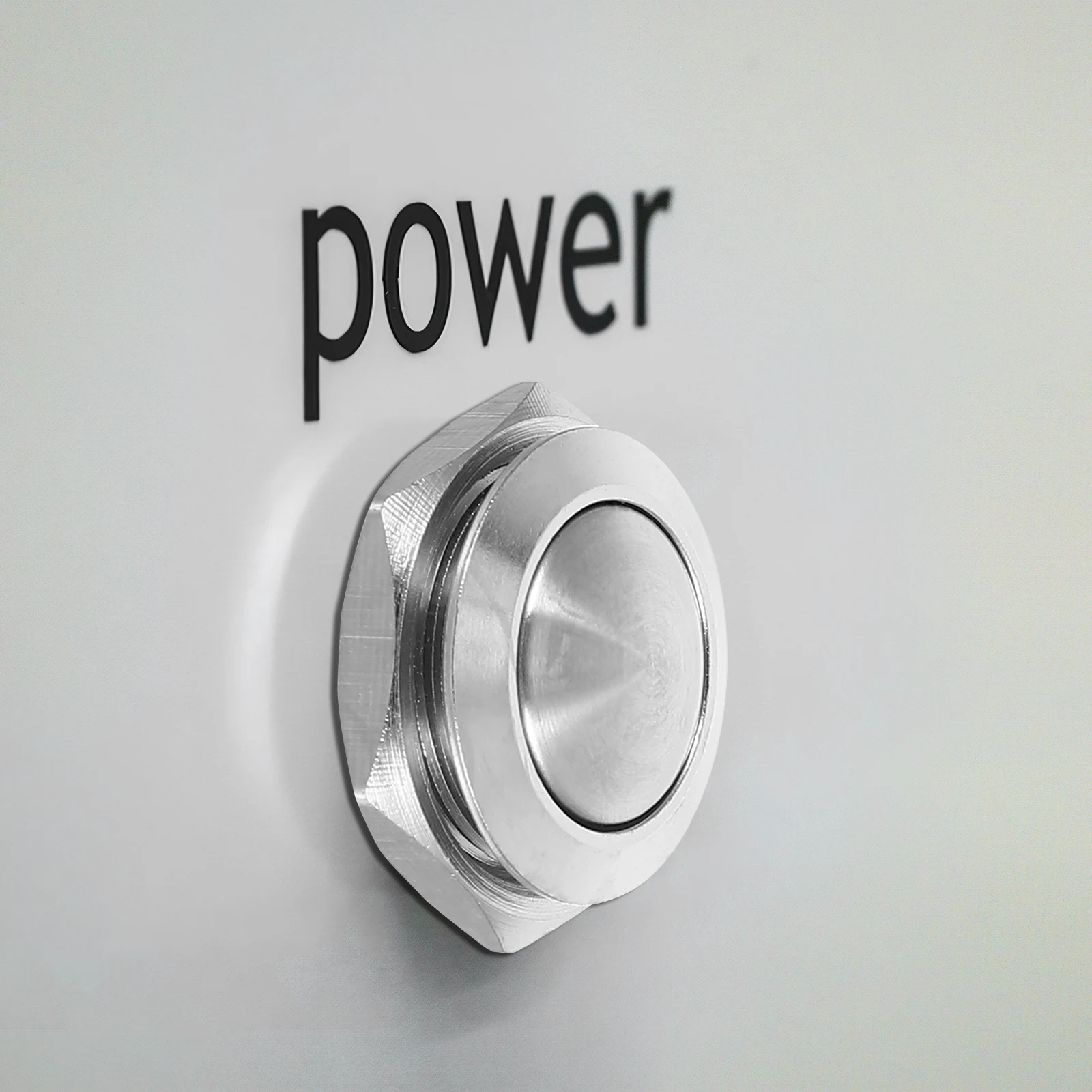 

Metal Push Button Switch NO NC Power Control Marine Car Automotive Electrical Components Panel Mount Compact