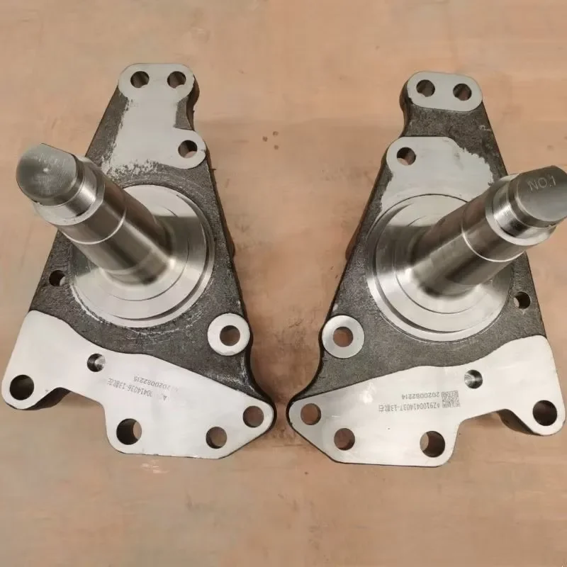for Howo for Foton HR9 Front Axle Left Steering Knuckle AZ9100414014 Durable Metal Truck Parts