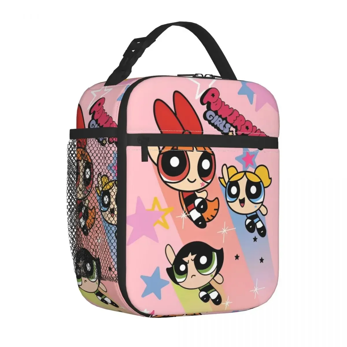 Whoopass Girls Superheros Insulated Lunch Bags Thermal Bag  Comedy Leakproof Tote Lunch Box Food Storage Bags School Travel