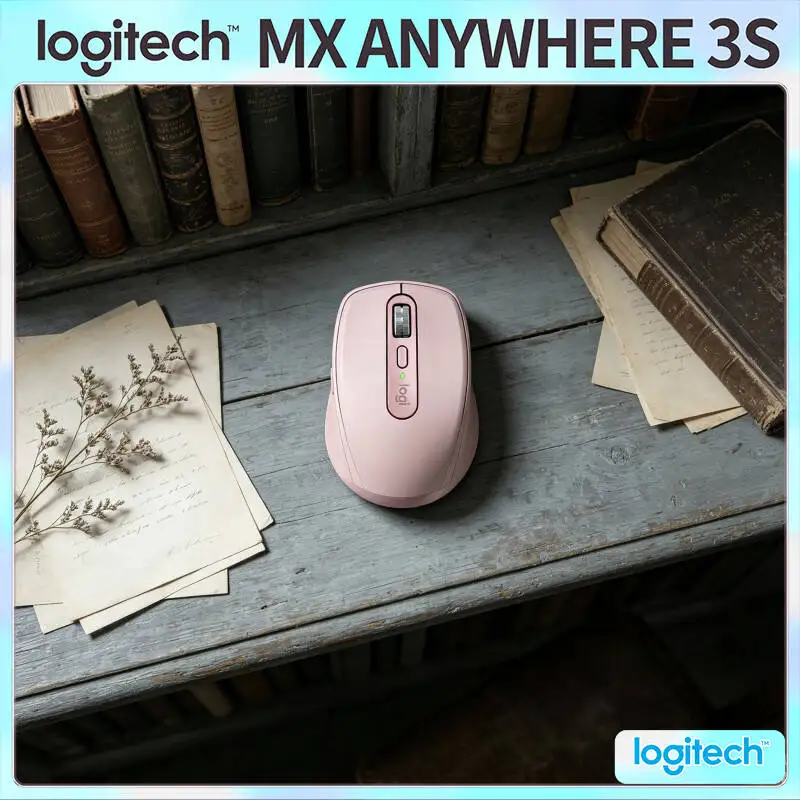 

Wireless MX Anywhere 3S - 8K DPI, MagSpeed Scroll, Anti-Slip, Perfect for Pet Product Design Creative Studio & Task