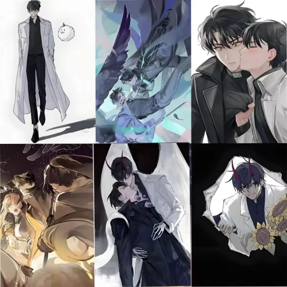 60 قطعة نقطة عرض القارئ الكلي العلم كوريا مانغا ملصق الكمبيوتر جراب هاتف ديكور كيم Dokja Yoo Joonghyuk ملصق مضاد للمياه