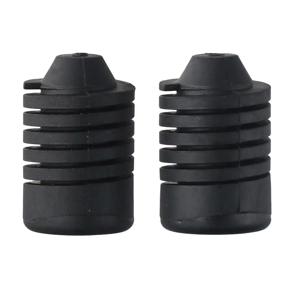 2Pcs Black Rubber Hood Stop Bumpers Rubber 1.38*0.87 inch Bonnet Spin Hood Bumper Stops Cushion Stoppers Longer life