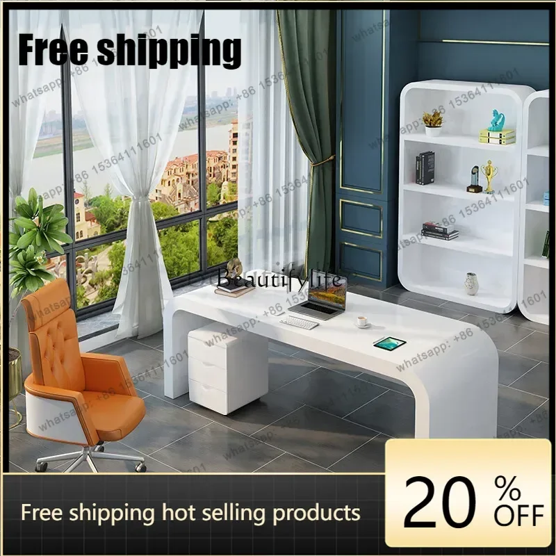 HJ Boss table simple modern paint desk