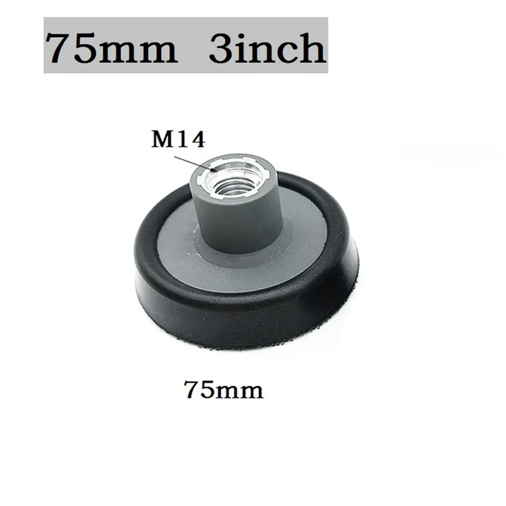 1/2/3 Inch Backing Pad Plate Sanding Polishing Pad Holder Sponge Pad Thread For Rotary Polishing Machine
