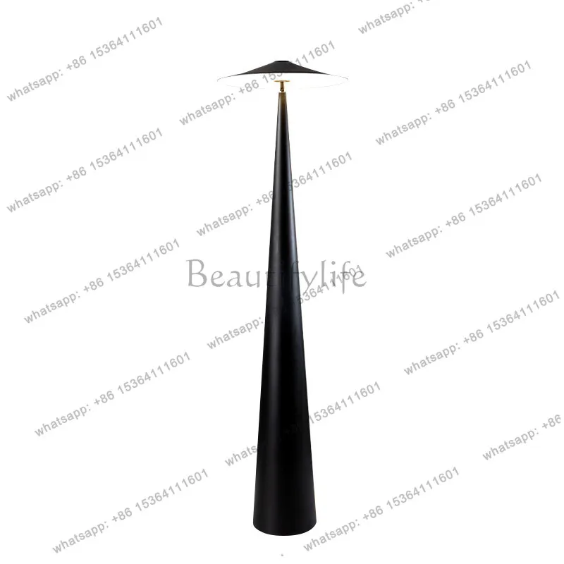 YJ Italian minimalist living room floor ornament can illuminate modern rotating art high-end decoration
