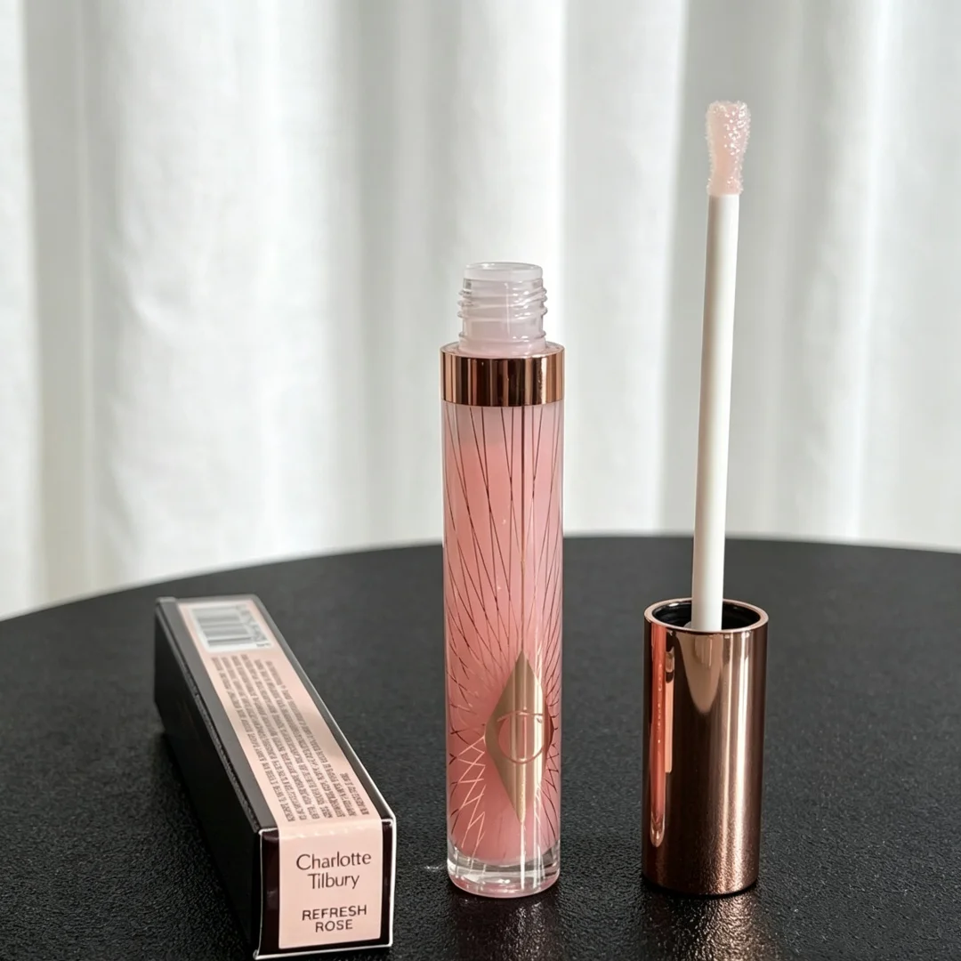 Charlotte Tilbury Complexion Perfector Liquid Radiant&Cushion Foundation Dewy&Lip Gloss Plumping Non Sticky Long Lasting Wear image 3