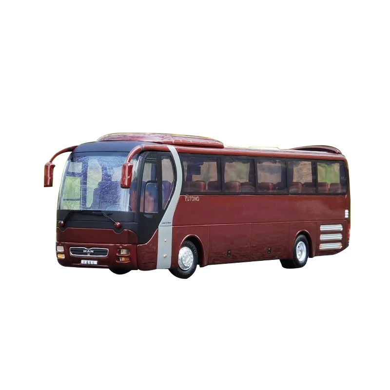 1: 42 Yutong Bus Yinzhixing ZK6120R41 Luxury Tourist Bus Model