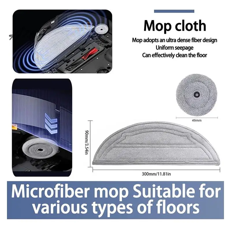 

A16F-Accessories For Roborock Saros 10 Accessories For Roborock S9 Maxv Ultra Dust Bag