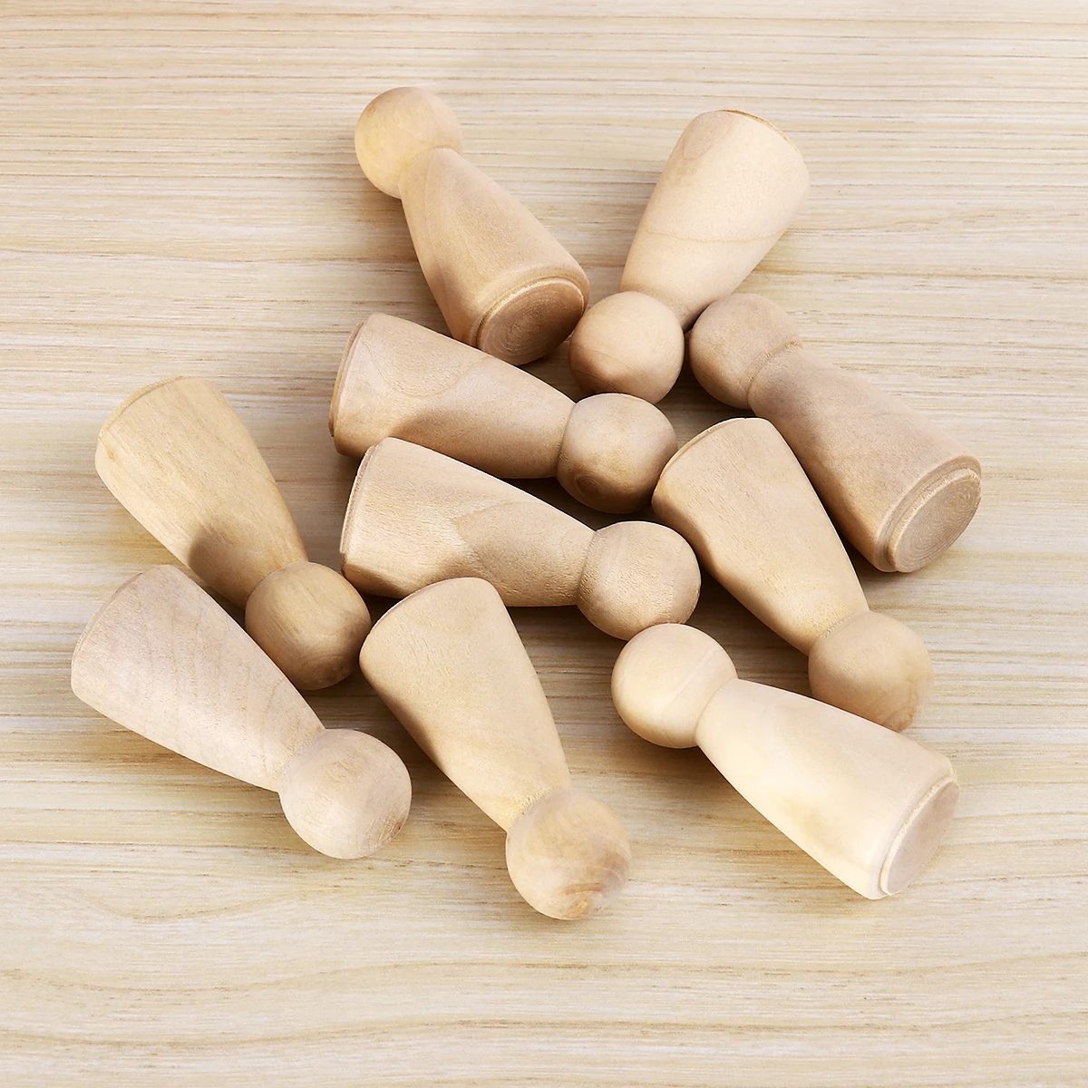 

10Pcs Handmade Wooden Angel Topper for Cake Decorating DIY Wedding Party Christmas Blank Toppers Personalized Gift Idea