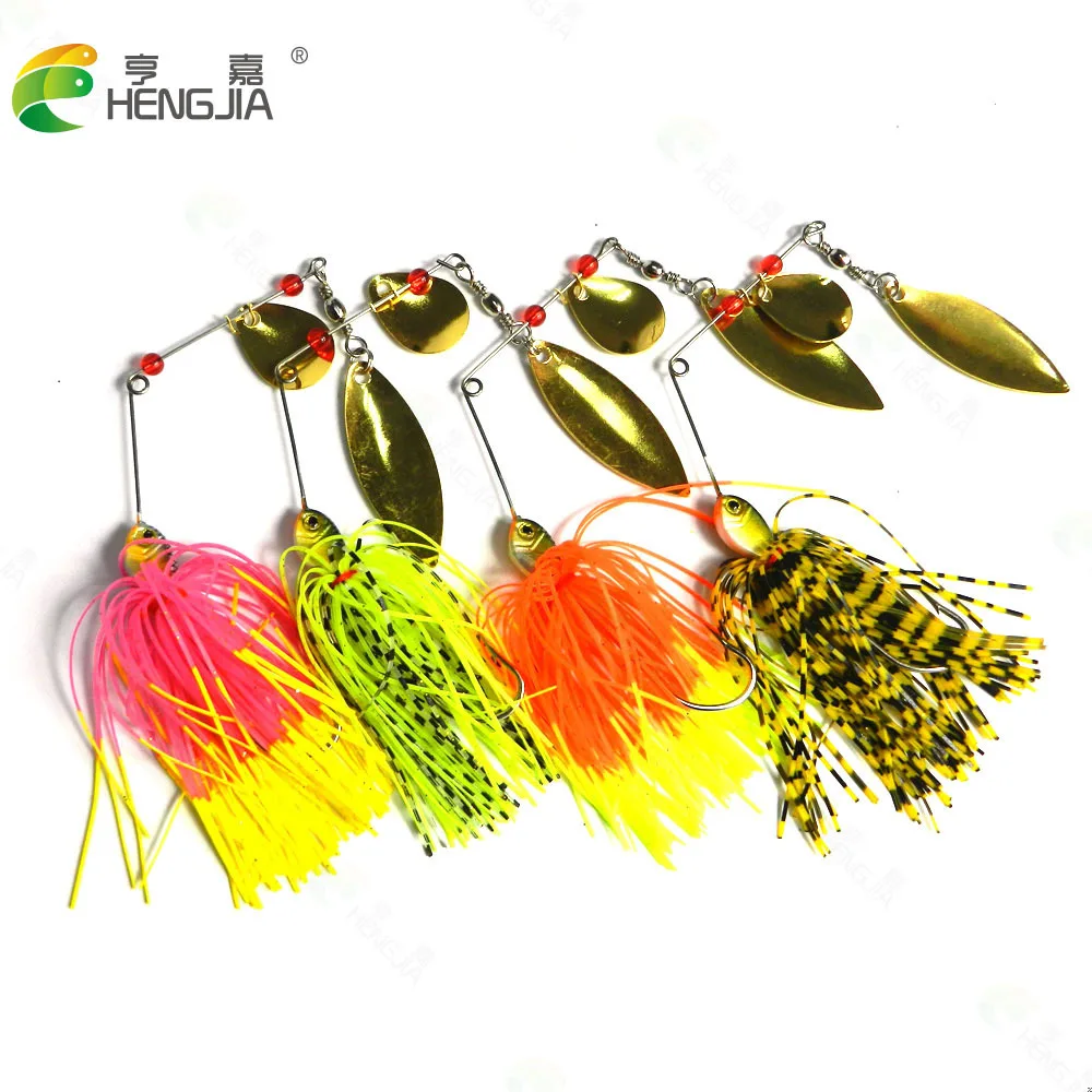 Lure Fishing Gear Bait Metal Rotating Sequins Electroplated Spoon To Fish 15g Bearded Man Noise Metal Fishing Composite Sequins