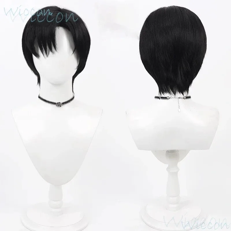 

Иван Аниме Alien Stage Sorrow Косплей Костюм Опора Черный Парик Женский Мужской Ролевой Костюм Партии Пальто Жилет Цепочка Set6;d'3,h