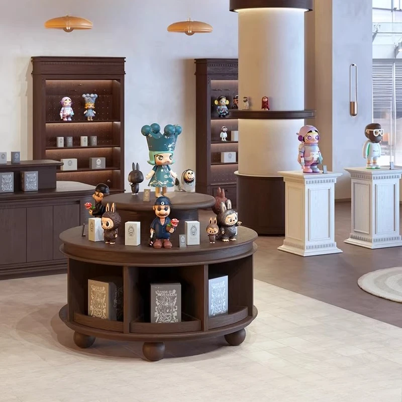 

Animation Figure Tide Play Sales Counter Pet Supplies Store Display Cabinet Toy Bookstore Display Cabinet