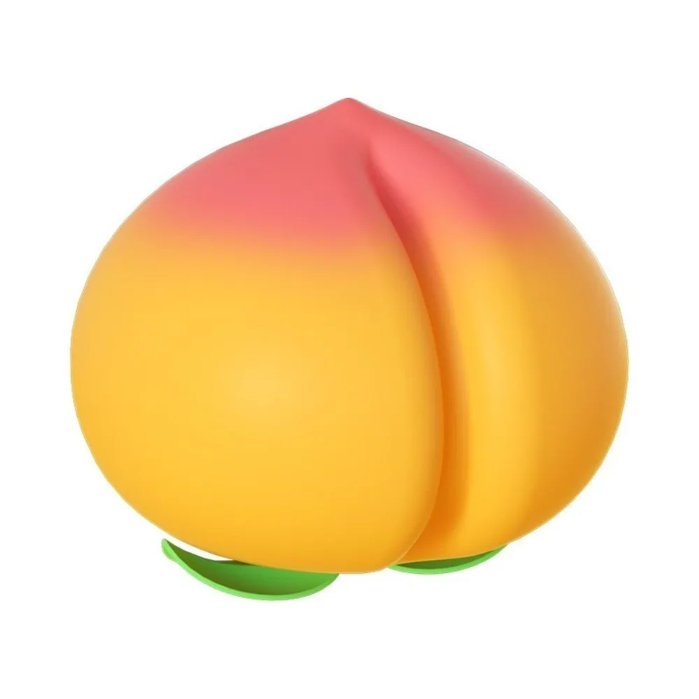 15cm Extra Large Big Peach Stress Relief Toy Soft Fruit Shape Anti-stress Squeeze Big Funny Fruit Shape Toy for Adults & ​​