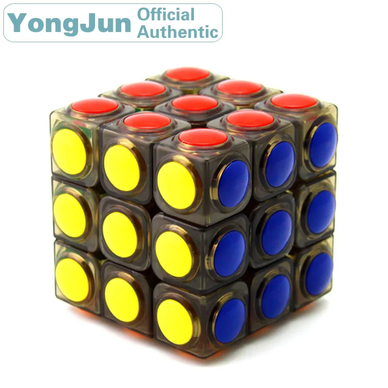 Yongjunさんlinggan 3 × 3 × 3マジックキューブyj 3 × 3プロネオスピードパズル抗ストレス教育玩具子供のため