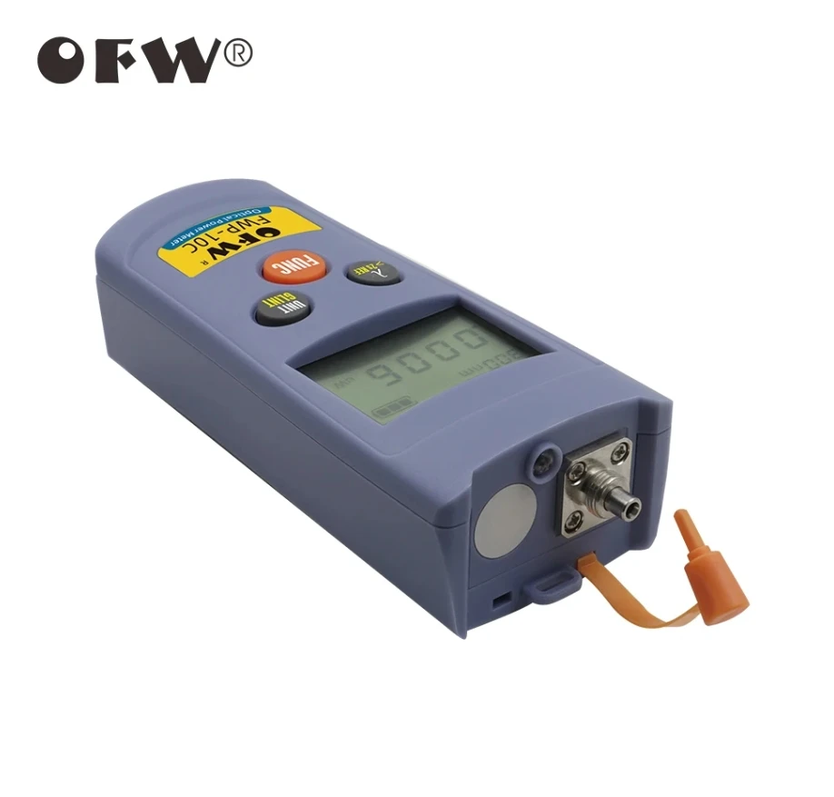 OFW Fiber Optical Power Meter Optic Cable Tester -70~+6/ -50~+26dBm OPM FC/SC/ST Connector