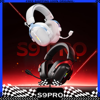 MCHOSE S9 Pro E-sport Gaming Headphone 3-mode Wireless Aluminum Alloy AI Noise Reduction Gaming Headset Gaming Accessory Custom