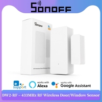 SONOFF DW2 RF Wireless Door Window Sensor App Notification Alerts For Smart Home Security Alarm Works With SONOFF RF Bridge