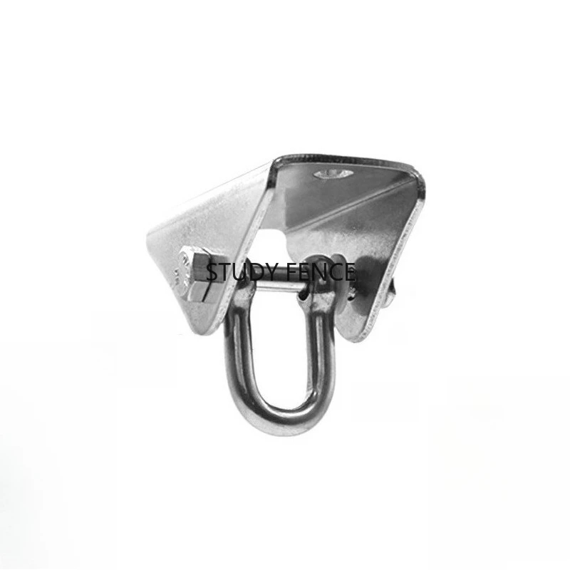 1pc Hammock/sandbag Stainless Steel Lifting Ring Swing Hanging Plate Stainless Steel Fixed Hooks/rings Hardware Accessories