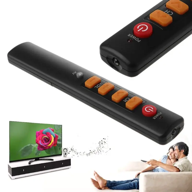 Home 6 Keys Compact And Clear Remote Controller Programmable Universal ABS Copy Code From Remote Controller Accesso