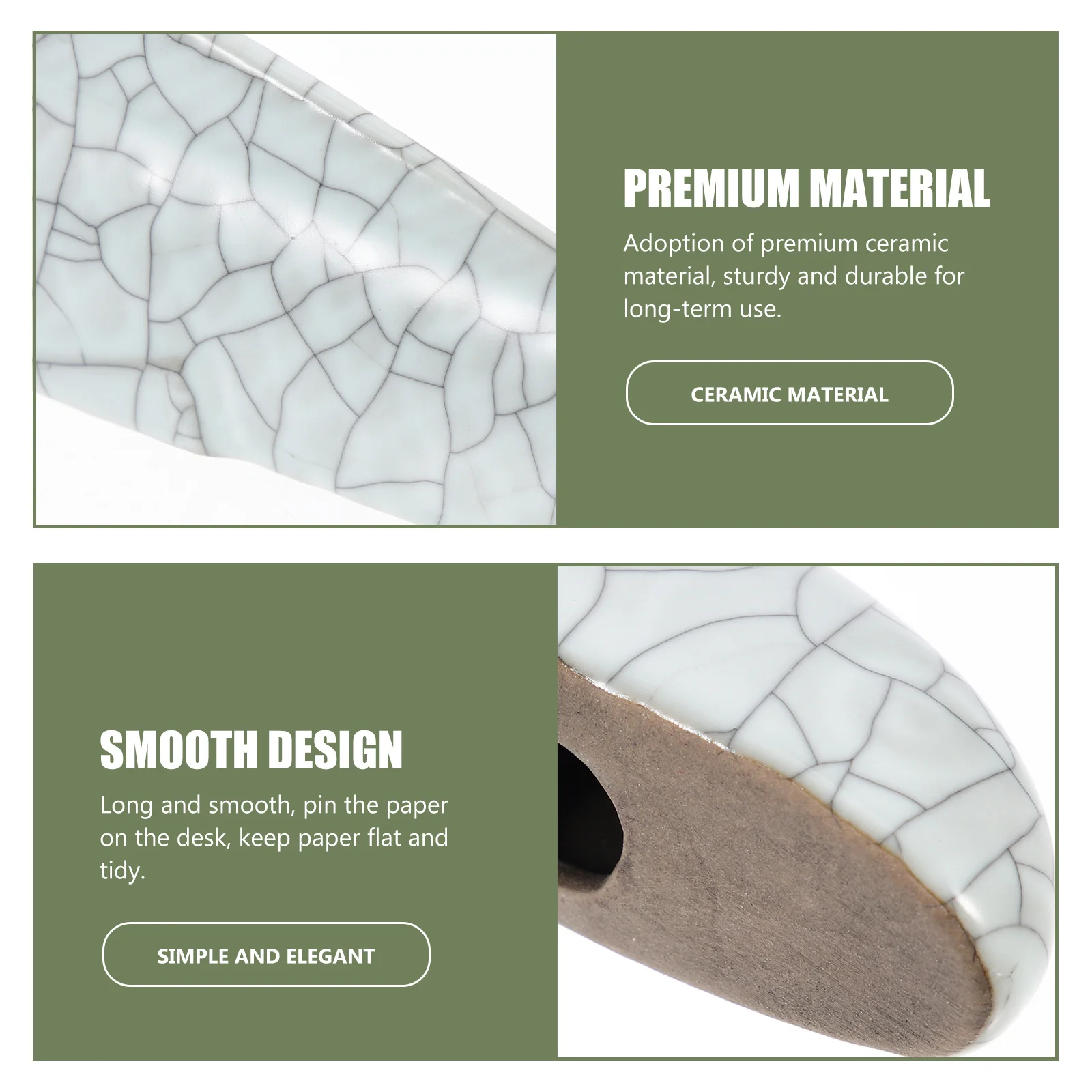 

Carp Shaped Paperweight Calligraphy and Painting Brush Holder Rest Rack Chinese Pen