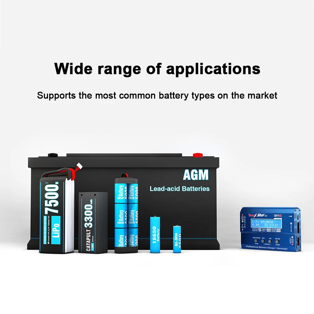 SkyRC B6 V2 Charger For All Battery Needs SkyRC B6 V2 Can Charge AGM Batteries