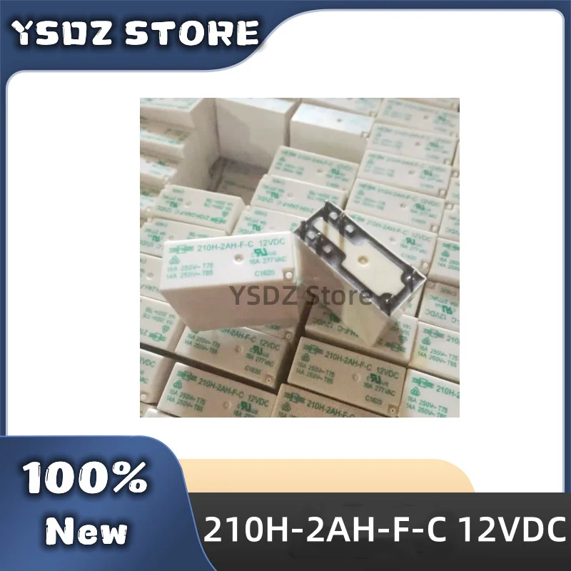 5PCS/LOT New Original 210H-2AH-F-C 12VDC Relay 16A 6pins in stock Fast Shipping