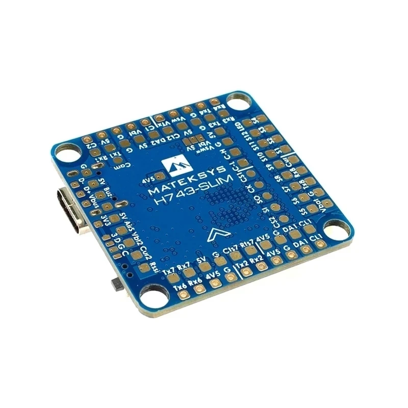 Matek H743-SLIM v3 f7 flug controller ingebouwde geen huidge sensor baro blackbox osd 2-8s voor rc renn drohne vliegtuig